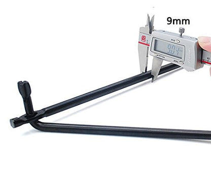 Metal Steel Car Truck Jack Lug Handle Wrench Auto Repair Tool
