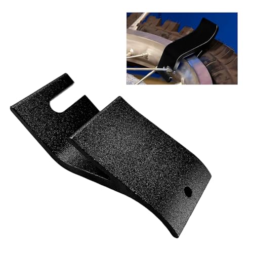 Motorcycle Tire Bead Installation Holder Hook, Off-Road Tyre Change Removal Install Assistance Tool, Aluminum Alloy Tire Bead Holder Tyre Remover for Dirt Bikes Motorcycles (Black) - color: Black