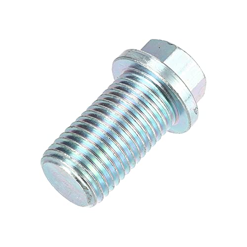 X AUTOHAUX 2 Set M14x1.5 Car Engine Oil Drain Plug with Washer A1119970330 for Mercedes-Benz C320 2001-2005 Steel Silver Tone