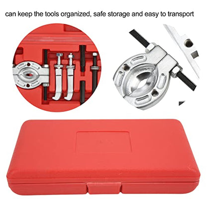 Bearing Pullers,9Pcs Bearing Separator Puller Set Portable Bearing Removal Tool Kit Metal Bearing Splitter