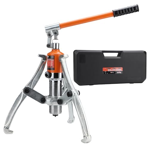 15T Hydraulic Gear Puller, 2/3 Jaw Bearing Puller with 11.8 Inch Spread, Heavy Duty Wheel Hub Separator Tool for Truck Industrial Machinery Maintenance, Forged Steel, YL-15T - size: YL-15T