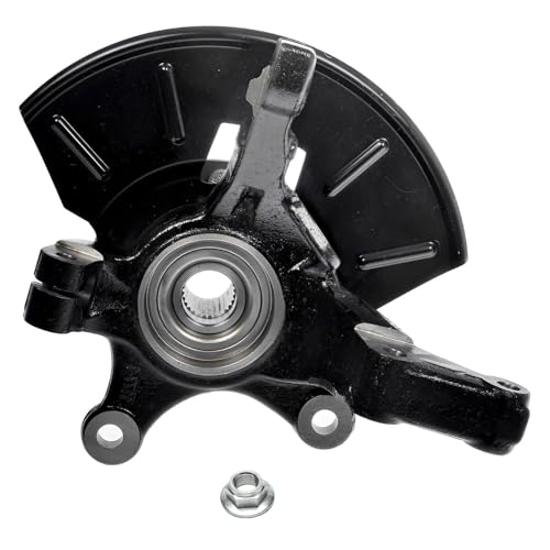 Detroit Axle - Front Steering Knuckles Wheel Bearing Hubs Kit for Ford 05-12 Escape 06-11 Mercury Mariner 10-11 Tribute 2 Steering Knuckles & Wheel Bearing Hubs Assembly 2 Outer Tie Rods Replacement - size: 4SU47685/Kit