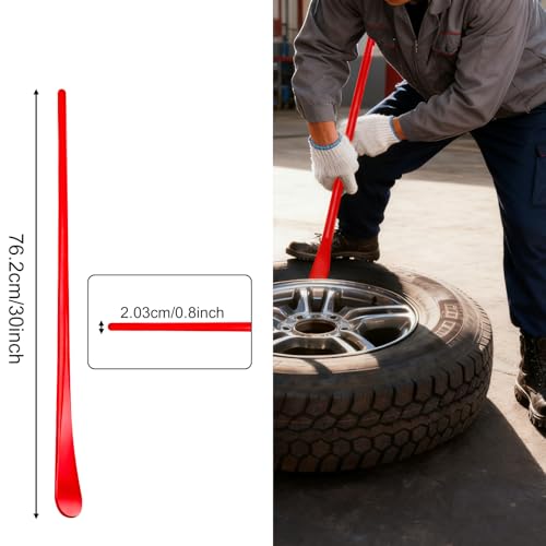 Tire Bead Breaker Tool with 30inch Tire Iron and 30inch Tire Bar for Tire Changing Tool Tire Changer Kit - style: S Tire Bar X 2