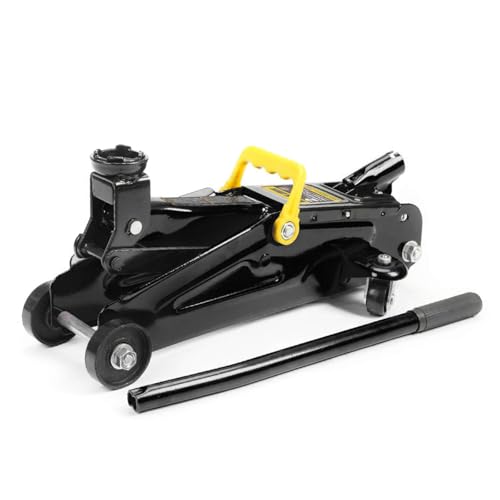 Torin 2 Ton Hydraulic Floor Jack, 4000 lbs Capacity Low Profile Trolley Service Jack with 5.2"-13.3" Lifting Range, Heavy Duty Steel Car Jack for Sport Utility Vehicle, Cars, Black - size: 2 ton floor jack