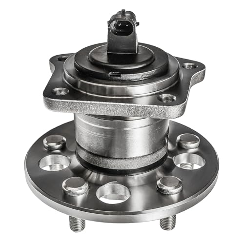 Detroit Axle - Pair Rear Wheel Hub and Bearing Assembly for Toyota Sienna 1998 1999 2000 2001 2002 2003 5 Lugs w/ABS - style: 512041 x2/Pair