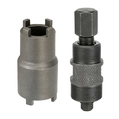 HIAORS GY6 Stator Magneto Flywheel Puller Removal Tool 24mm & 27mm and Clutch Lock Nut Spanner Tool Socket 20mm & 24mm for 50 125 150cc Motorcycle ATV Quad 4 Wheeler Pit Dirt Bike Scooter Parts