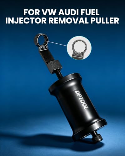 DPTOOL Fuel Injector Puller Removal Tool Kit Compatible with VAG VW Audi 1.6 2.0 TDi Diesel Engine with with Extension Pole Replace T10402 T10415