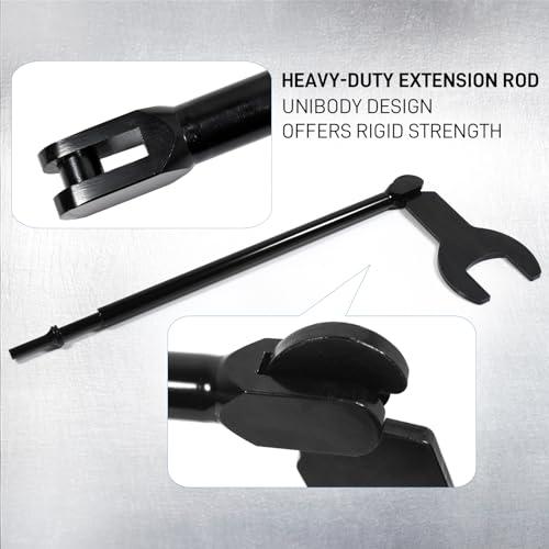 SMOTIVEPRO Pneumatic Fan Clutch Wrench Set, 8Pcs, 7/8"-2" - size: 8Pcs Fan Clutch Wrench Set w/ Pneumatic Bar