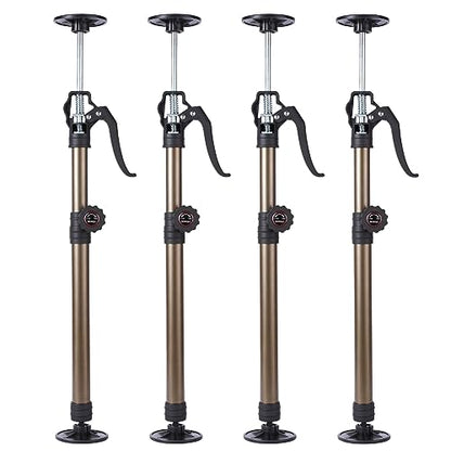 MANQO Cabinet Jack for Installing Cabinet，Adjustable Support Pole，3rd Hand Support System，Extend from 19.29 inch to 43.30 inch,Supports up to 264lbs for Drywall 4Pcs Set (Patent Design) - size: 19.29"-43.30" 4pc