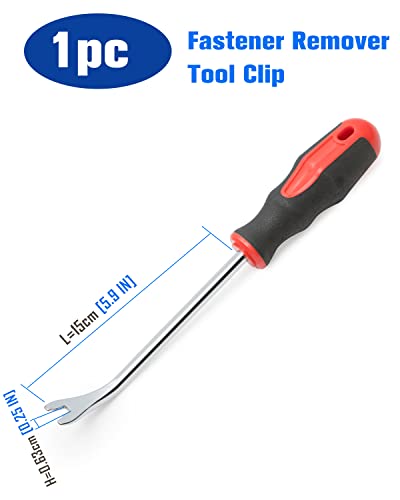 ROTATION Door Upholstery, Panel, Trim Removal Tools for Auto - color: Red_1pc
