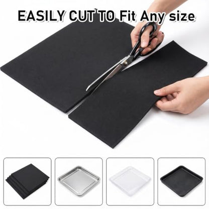 4 Pcs 22'' Oil Drain Splash Pad, No Splatter Pad Square Pads | Anti Splash Oil Change Mat for Car Changing Oil Transmission Drain Pan