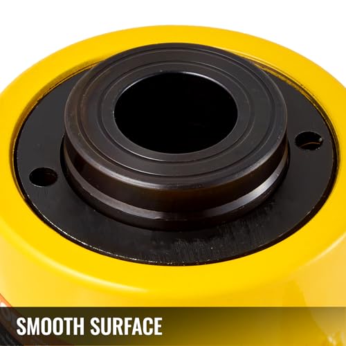 VEVOR Hydraulic Cylinder Jack 30Ton, Solid Ram Hydraulic Cylinder 4Inch, Stroke Single Acting Hydraulic Cylinder, w/Quick Connector Portable Hydraulic Solid Jack Industrial Lifting Jack Ram - size: 30T 4Inch