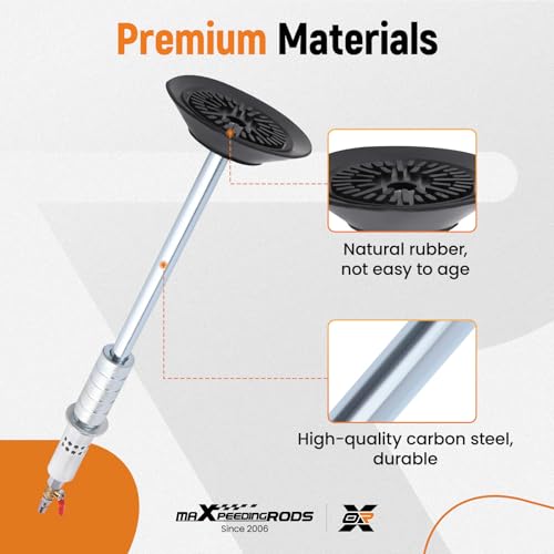 maXpeedingrods Car Dent Puller Air Pneumatic Dent Puller Set | Slide Hammer Puller with 3 Suction Cups 3.2” 4.7” 5.9”, Auto Body Dent Repair Kit, 24.2” Dent Removal Hand Tool