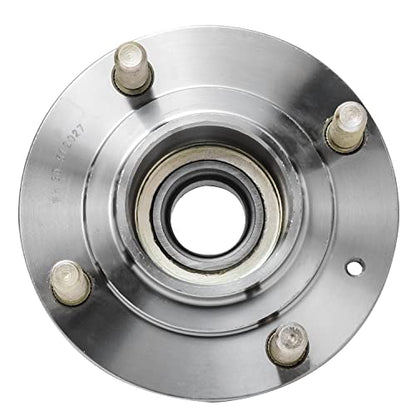 Detroit Axle - Rear 2pc Wheel Bearing Hubs for Hyundai 1995-1996 Accent, 2 Wheel Bearing and Hubs Assembly Replacement - style: 512027 x2/Pair