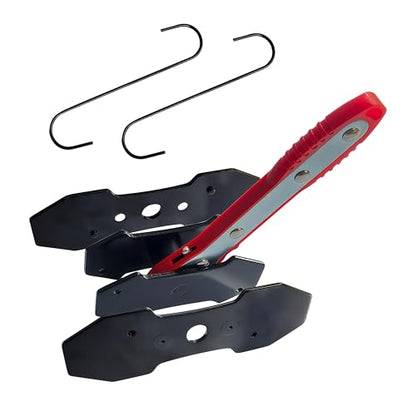 Brake Caliper Compression Tool,Brake Caliper Pres, Brake Caliper Tool,Brake Caliper Piston, Brake Caliper Press Ratchet with 2 Extra pcs Steel Plates Compressor Tool for Cars, SUV, and Light Trucks ﻿