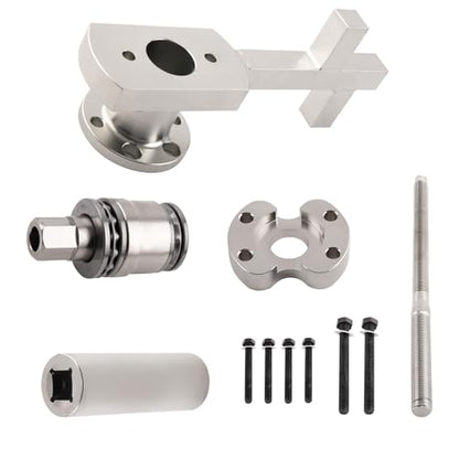 maXpeedingrods Crankshaft Pulley Removal Install Tool, Crank Damper Pulley Puller Remover for Jaguar Land Rover 3.0 V6 / 5.0 V8, 303-1437 303-1438 303-1439 303-1440 303-1441
