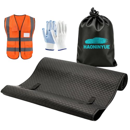 Upgraded Rolling Creeper Mat, 60"x28" Portable Under Car Repair Pad with Storage Bag, Auto Repairing Tool for Working On Low Clearance, Uneven Surfaces, Gifts for Him Men Dad Husband Fathers