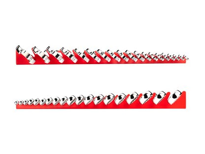 TEKTON Combination Wrench Set with Rack, 19-Piece (6-24 mm) | WCB91202 - size: 19-pc. (6-24 mm), style: Rack