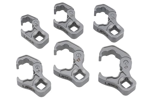 Laser 8874 Ratchet Flare Nut Wrench Set 3/8" D