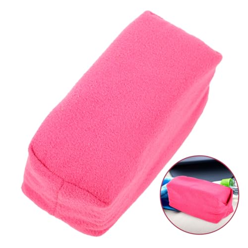 Alipis Car Wax Applicator Sponge Pad Set Tire Shine Applicator Ergonomic Grip for Car Detailing and Cleaning Suitable for Paint Finishes and Wheel Surfaces