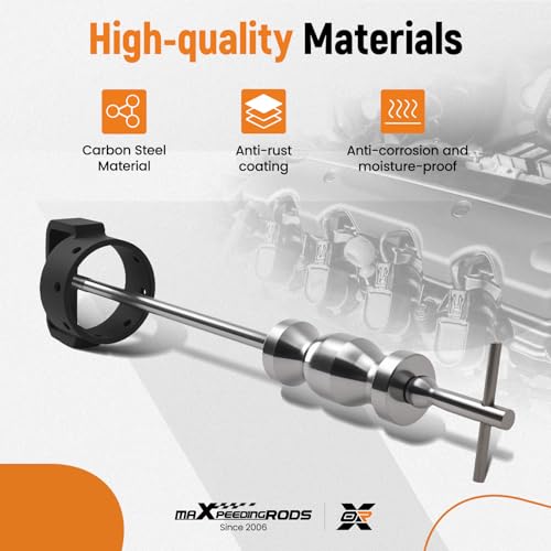 maXpeedingrods 3.74 Inch CV Axle Shaft Puller Tool, UTV/ATV CV Axle Removal Tool with 5/8"-18 Slide Hammer for Cars, Trucks, ATV & UTV CV Joint & Drive Shaft Removal Tool Set