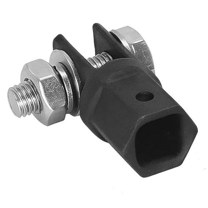 Zpana 1/2 Inch Drive Scissor Jack Drill Adapter Chrome Vanadium Steel | Suitable for 1/2 inch impact or 13/16 inch lug wrench, converts manual lifting, groove adapter design, auto repair tools
