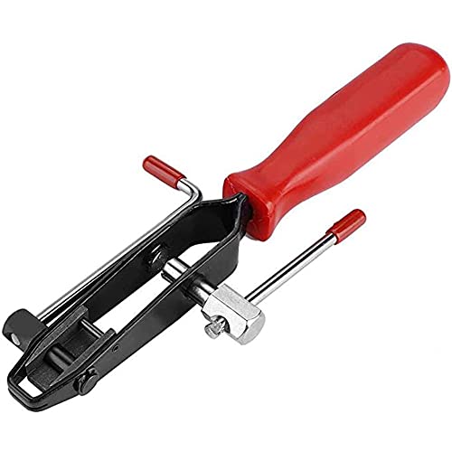 CV Joint Ear Clamp Banding Tool with Cutter, ESreake Auto Vehicle Tools Cut-Off Pliers Use for Car Repair, 10mm Fuel Hose, Cooling System, Vacuum Hoses Clamping (CV Joint Banding Tool with Cutter) - style: CV Joint Banding Tool with Cutter