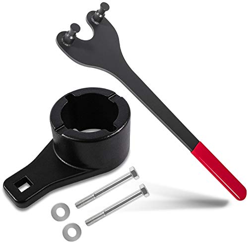 Universal Cam Pulley Holder Tool & Crankshaft Damper Pulley Holding Holder Harmonic Tool for Lexus & Toyota