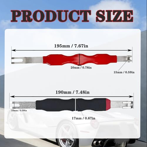 2 Pcs Automotive Electrical Terminal Connector Separator Removal Tool,Electrical Connector Separator 13120,Plug Connector Disconnect Tool, Universal Electrical Tools for Cars