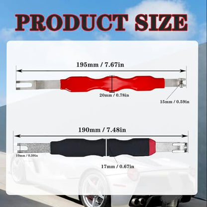 2 Pcs Automotive Electrical Terminal Connector Separator Removal Tool,Electrical Connector Separator 13120,Plug Connector Disconnect Tool, Universal Electrical Tools for Cars