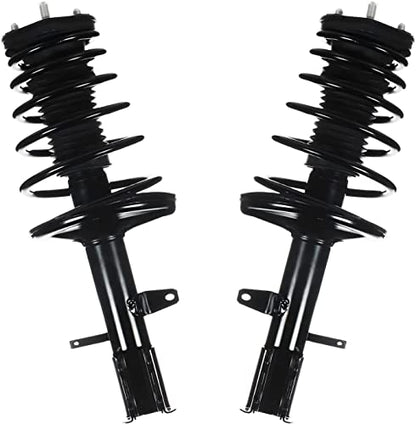 Detroit Axle - Front and Rear Struts w/Coil Spring Replacement for 2009 | 2010 2011 2012 Toyota Venza AWD - 4pc Set - size: 4Q47212/ 4 Struts