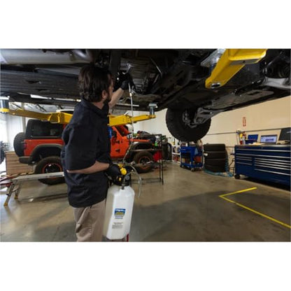 Mityvac MV7110 Fluid Extractor Dispenser for Evacuating, Topping-Off, Refilling Reservoirs or Bleeding Hydraulic Brake/Clutch Systems, 2.5 Gallon, 120 PSI, Compressed Air, Vacuum or Positive Pressure - style: MV7110