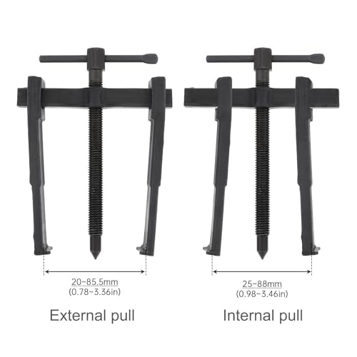 ChgImposs 2 Jaws Gear Puller, Adjustable Bearing Puller Gears, Internal External Removal Tool for Pulleys Flywheels Bearings Gears (6 INCH) - size: 6 INCH