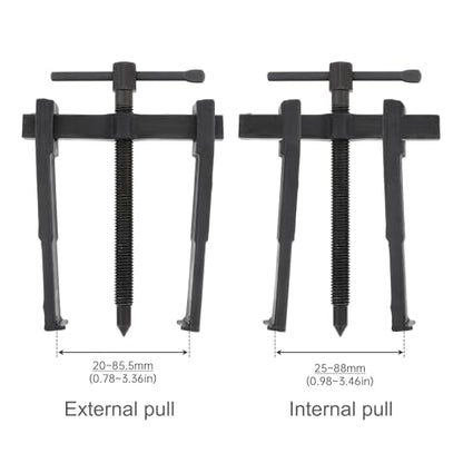 ChgImposs 2 Jaws Gear Puller, Adjustable Bearing Puller Gears, Internal External Removal Tool for Pulleys Flywheels Bearings Gears (6 INCH) - size: 6 INCH