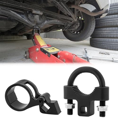 QWORK Inner Tie Rod Removal Tool with 3/8'' & 1/2'' Drive Sizes, 27-44mm Tie Rod End Wrench Tool for Tight Spaces