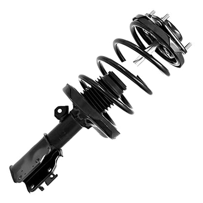 Detroit Axle - Front and Rear 4pc Struts for 2002-2003 Mazda Protege5, 4 | Struts & Coil Spring Replacement Suspension Kit - size: 4Q50065/ 4 Struts