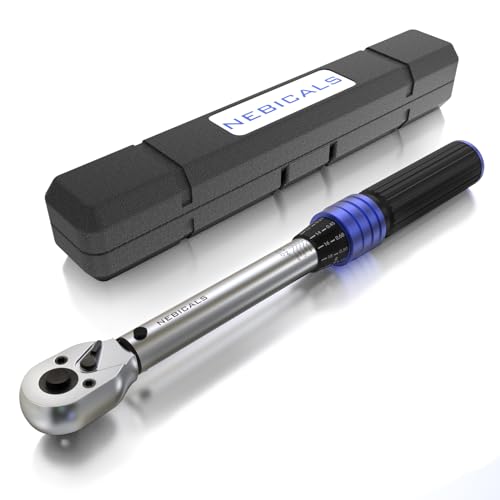 1/4-inch Drive Click Torque Wrench 20-220 in.lb / 2.3-24.9 Nm/Heavy Duty/Dual Direction/High hardness/Long lifetime/Stored In a Solid Case