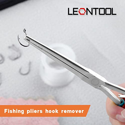 7 Inches Extra Long Needle Nose Pliers Serrated Jaw, with Lanyard | Long Nose Pliers for Jewelry Making, Electronic Repair, Wire Wrapping, Fishing Hook Remover, Hard-to-Reach Narrow Spaces - style: Extra Long Nose