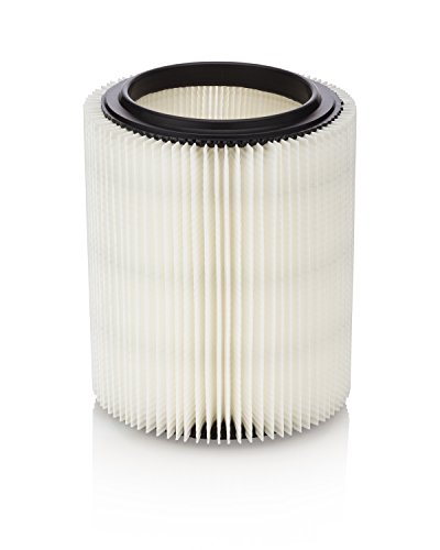 Replacement Filter for Craftsman and Ridgid Shop Vacs Part #s 9-17816, 9-17912 & Part #s VF4000, VF5000, 1 Pack, Deluxe Fine Particle Filter - size: 1-Pack, style: Fine Particle