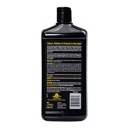 Meguiar's Flagship Premium Cleaner Wax M6132, Pro-Grade Boat and RV Cleaner Wax for Fiberglass and Gel Coats, Removes Defects, Boosts Gloss, and Applies Long-Lasting Protection in One Step, 32 Oz - style: Cleaner/Wax