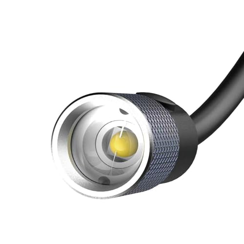NextLED NT-6633 Heavy Duty Rechargeable Neck Light with Magnetic Base, IPX4, 2000mAh Battery, LED Mechanic Neck Light Hands Free, Flexible Around The Neck Flashlight, Neck Work Light Rechargeable