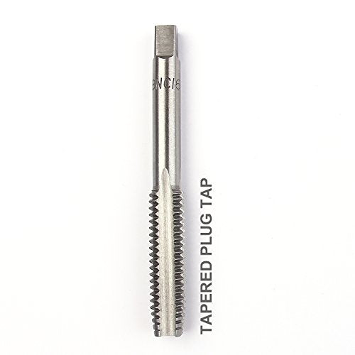 60-Pc Master Tap and Die Set - Include SAE Inch Size #4 to 1/2” and Metric Size M3 to M12, Coarse and Fine Threads | Essential Threading Rethreading Tool Kit with Complete Accessories and Storage Case - style: Standard Set, 60-Piece