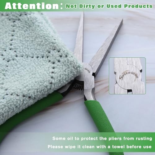 SPEEDWOX 5 Inch Flat Nose Pliers For Jewelry Making - Mini Duckbill Pliers Fine Nose Plier Precision Smooth Jaw Mini Wire Bending Craft Tool For Beading Ring Opening Straightening & Looping - style: Mini Curved Nose Pliers Serrated Jaw