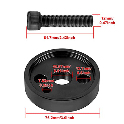 Riloer 3824498 1338, Front Cover Crankshaft Seal Installation Removal Tool Kit, 3824500 5046