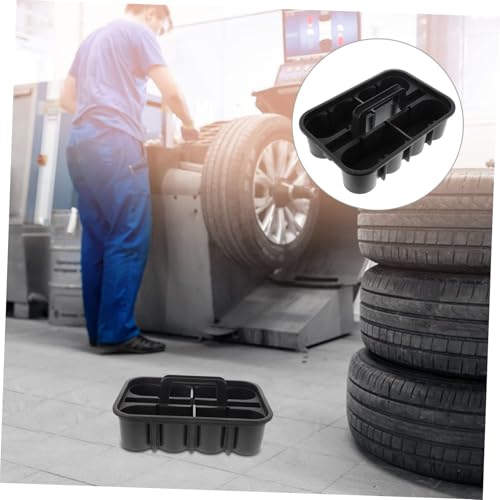 Healifty Dorm Laundry Rolling Bucket Car Cleaning Tool Storage Plastic Organizer Handle Versatile Use for Car Home and Hotel