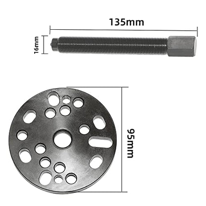 DPTOOL Clutch Hub Puller Alternator Remove Tool Kit for 3, 5, 10 Finger | Compatible with Harley Davidson Big Twins Softail Touring Dyna