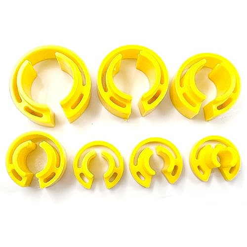 KIRO&SEEU 16PCS Car AC Fuel Line Disconnect Removal Tool Set with Storage Box, Valve Core Remover Tool Kit for 1/4 5/16 3/8 1/2 5/8 3/4 7/8 Inch Master Quick Disconnect Tool Kit