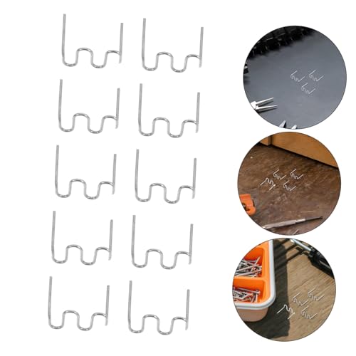 NUOBESTY Car Bumper Repair Welding Kit Tips Hot Stapler Wire Staples Car Repair Tools Auto Plastic Welding