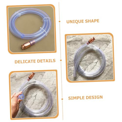 1Set Water Siphon Hose Kit Liquid Transfer Pump with Pipe Clamps Switch for Efficient Oil Water Extraction Automotive Maintenance