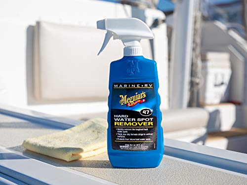 Meguiar's Marine/RV Hard Water Spot Remover M4716 - Hard Water Spot Remover For Boats and for RVs That's Easy to Use Spray - For RV and Boat Detailing - Remove Water Spots and Add Protection, 16 Oz - size: 16 Fl Oz (Pack of 2)